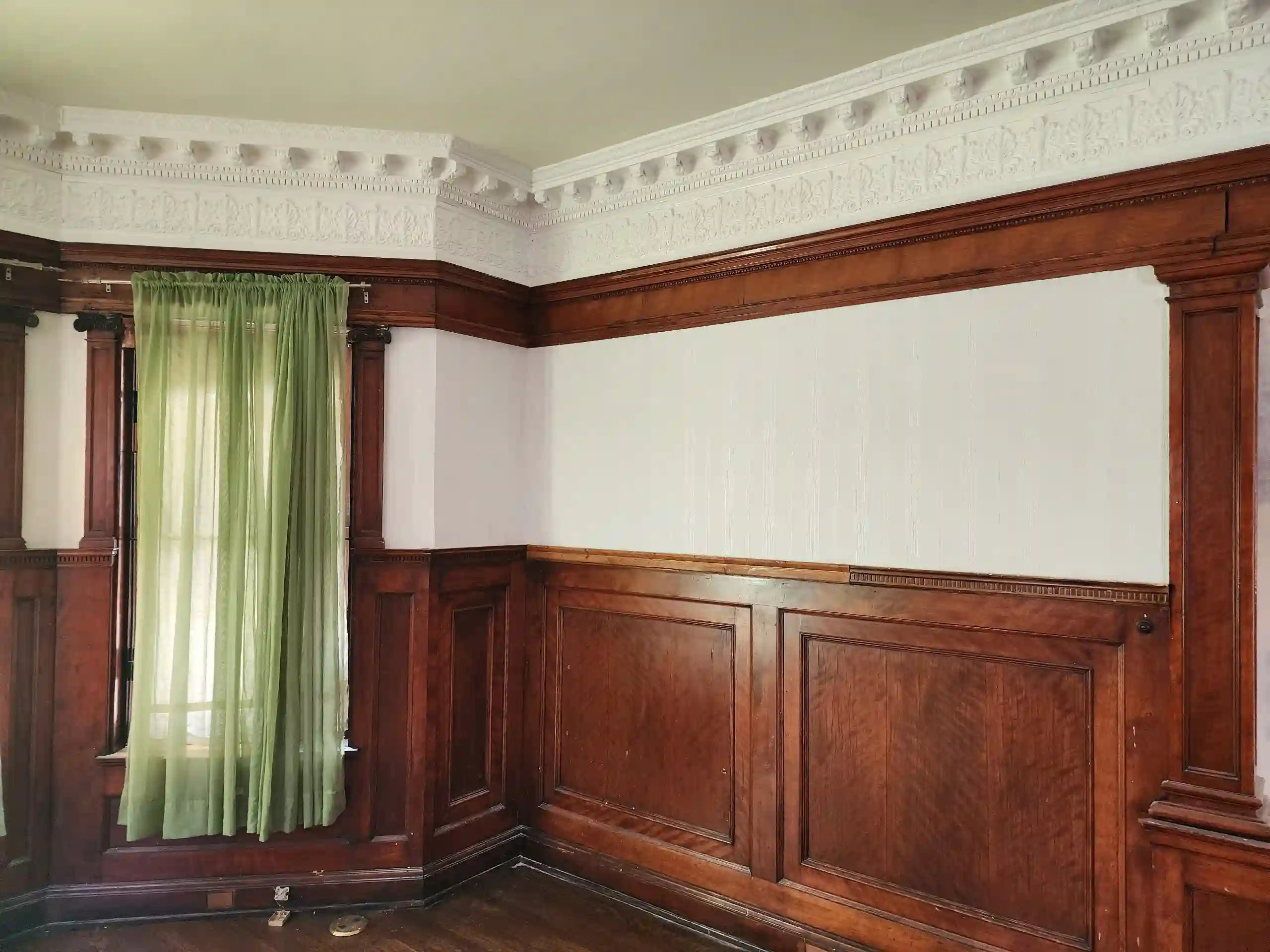 Commercial wallpaper installation for offices and lobbies in Greenwich Village, New York